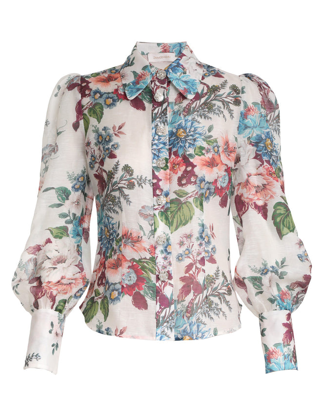 ZIMMERMANN - MATCHMAKER FLORAL BODY SHIRT