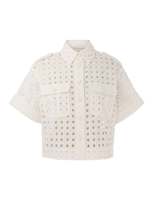 ZIMMERMANN - MATCHMAKER ANGLAISE SHIRT