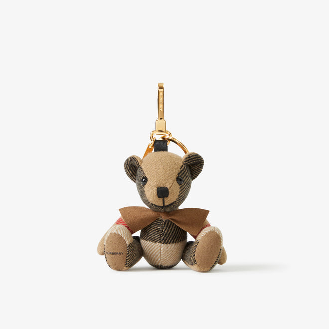 BURBERRY Thomas Bear Charm with Bow Tie