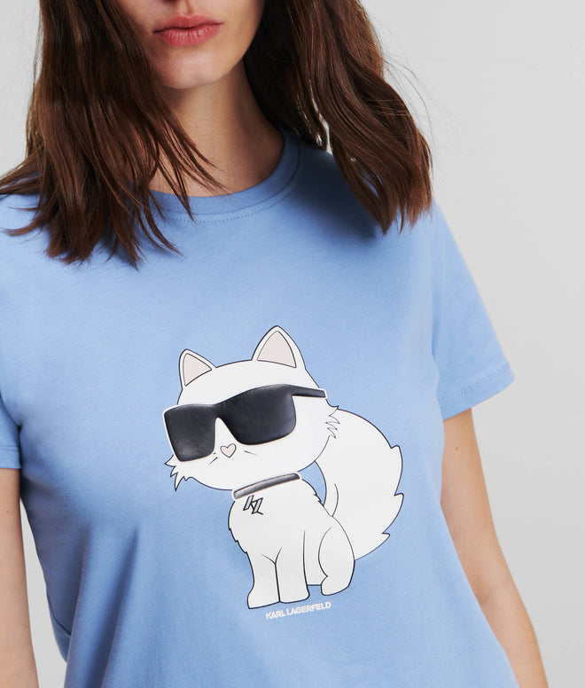 KARL LAGERFELD - KARL IKONIK CHOUPETTE T-SHIRT