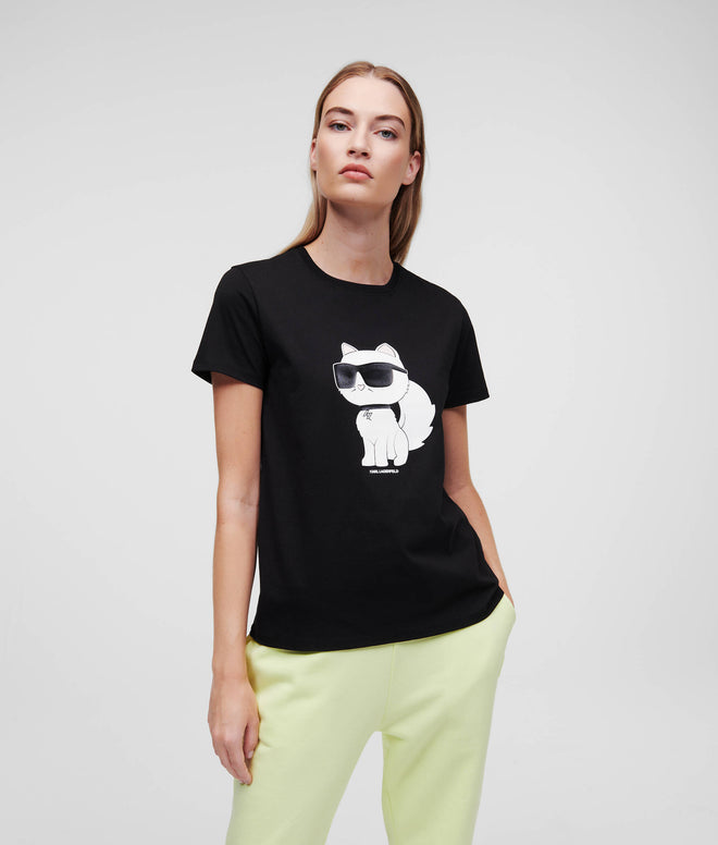 KARL LAGERFELD - KARL IKONIK CHOUPETTE T-SHIRT