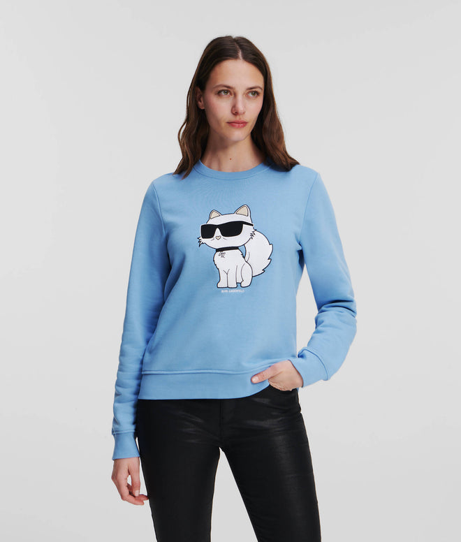 KARL LAGERFELD - KARL IKONIK CHOUPETTE SWEATSHIRT