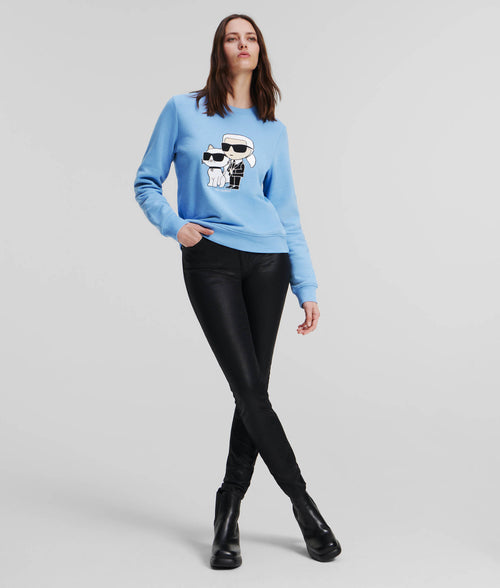 KARL LAGERFELD - KARL IKONIK KARL & CHOUPETTE SWEATSHIRT