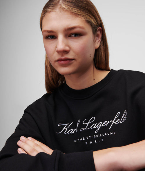 KARL LAGERFELD - HOTEL KARL SWEATSHIRT