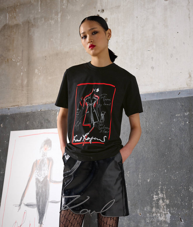 KARL LAGERFELD - KARL ARCHIVE T-SHIRT