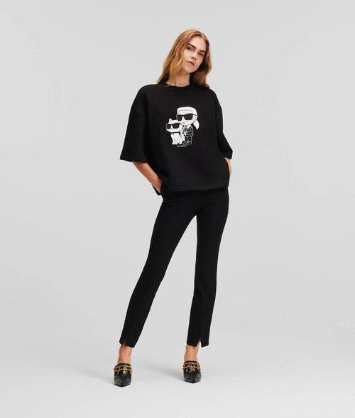 KARL LAGERFELD - IKONIK KARL SHORT-SLEEVED SWEATSHIRT