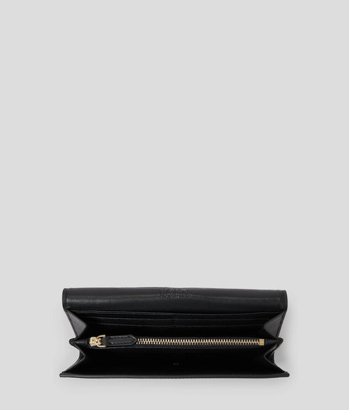 KARL LAGERFELD - K/SIGNATURE CONTINENTAL FLAP WALLET