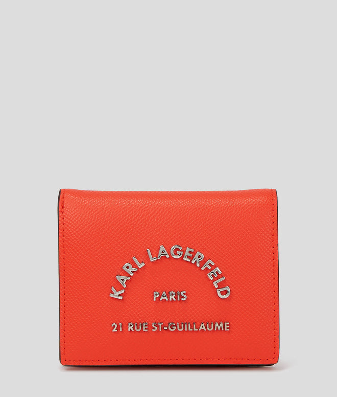 KARL LAGERFELD - RUE ST-GUILLAUME SMALL BI-FOLD WALLET