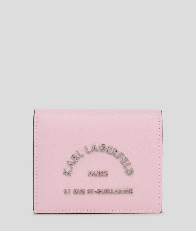 KARL LAGERFELD - RUE ST-GUILLAUME SMALL BI-FOLD WALLET