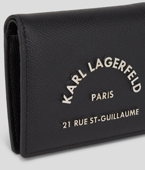 KARL LAGERFELD - RUE ST-GUILLAUME SMALL BI-FOLD WALLET