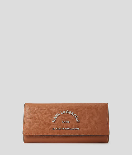 KARL LAGERFELD - RUE ST-GUILLAUME CONTINENTAL WALLET