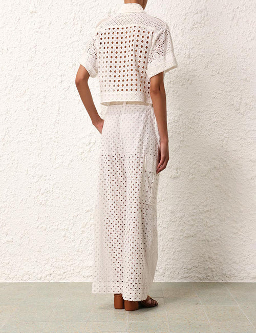 ZIMMERMANN - MATCHMAKER ANGLAISE SHIRT