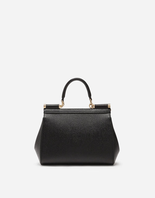 DOLCE & GABBANA Small dauphine leather Sicily bag