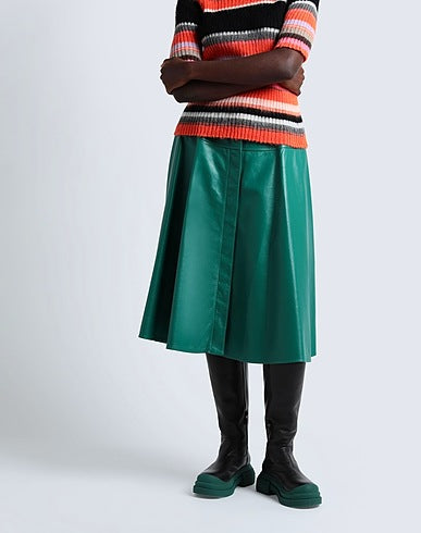 MARNI Green Midi Skirt