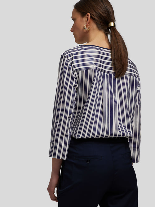 WINDSOR Blouse Shirt With Stripes