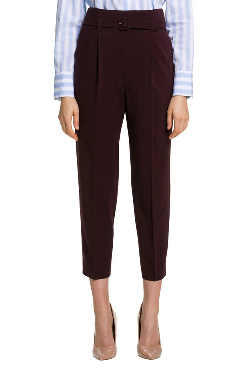 WINDSOR Business Trousers Burgundy