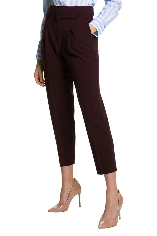 WINDSOR Business Trousers Burgundy