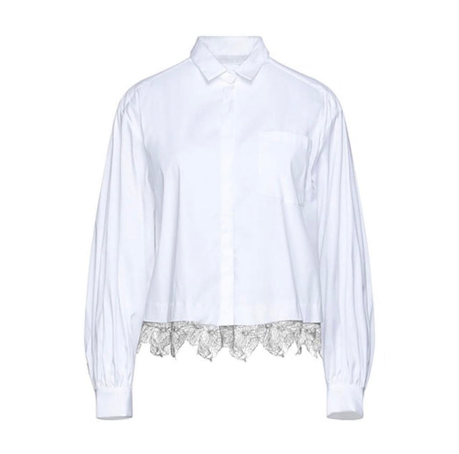 Fabiana Filippi Lace Poplin Shirt