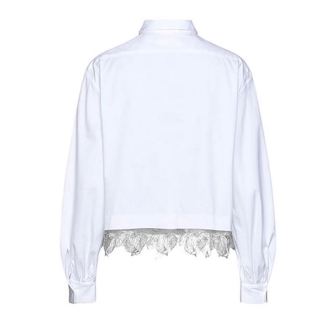 Fabiana Filippi Lace Poplin Shirt