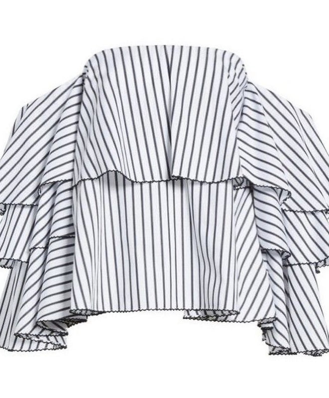 Caroline Constas Carmen Stripped Top