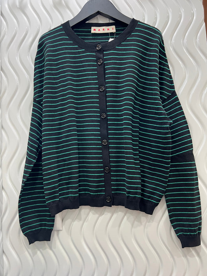 MARNI Cotton Cashmere Cardigan