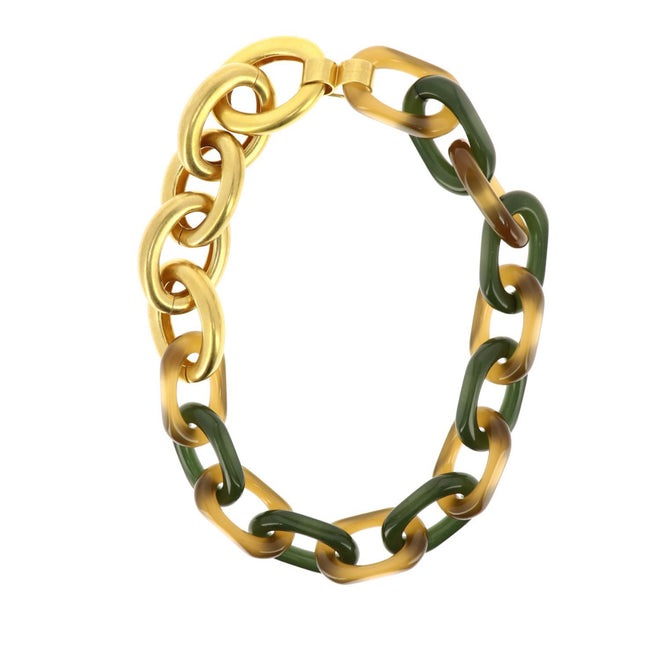 MARNI Bracelet With Metal And Resin Chains