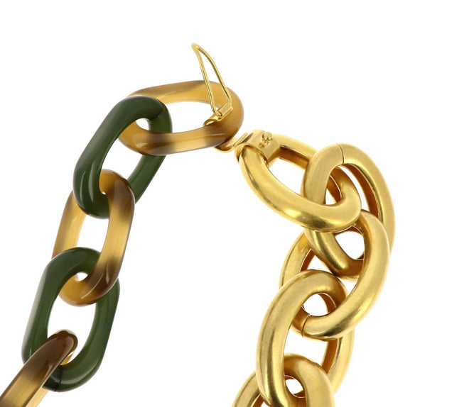 MARNI Bracelet With Metal And Resin Chains