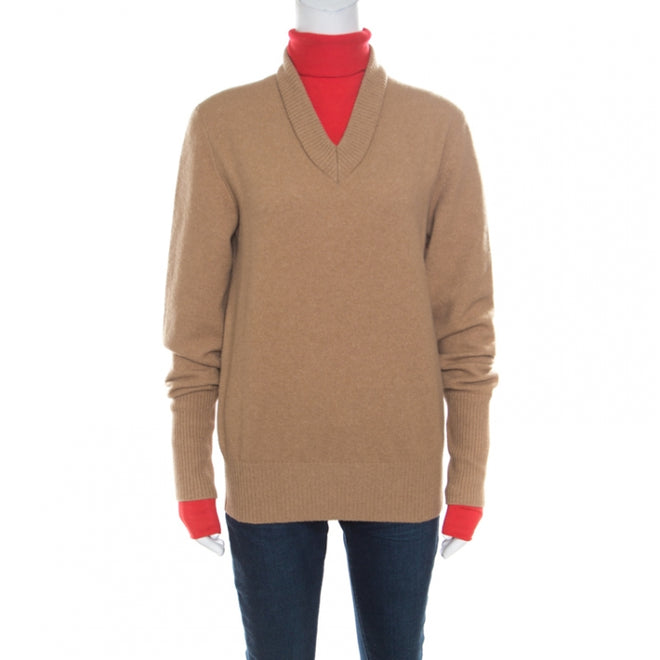 JOSEPH Camel Brown Sweater