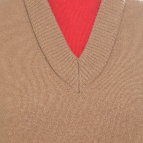 JOSEPH Camel Brown Sweater