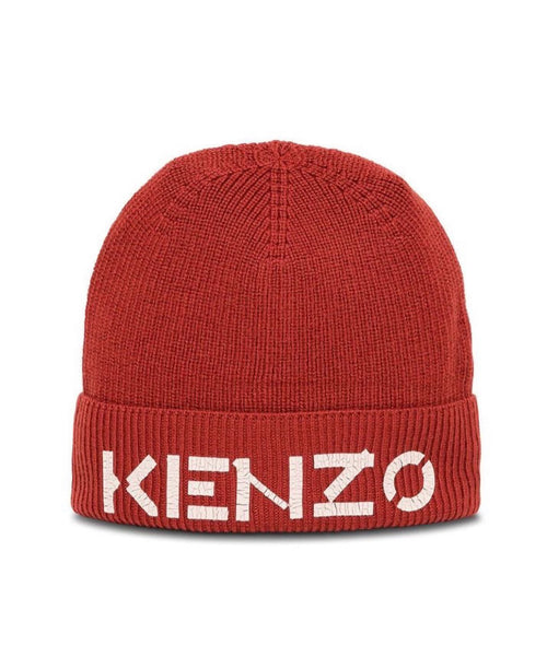 KENZO Painted Logo Beanie