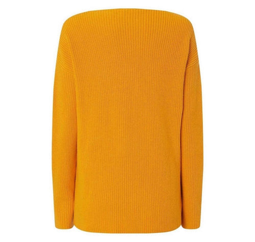 RIANI Casual Rib-Knit Sweater Zafferano - Dropped Shoulder Jumper