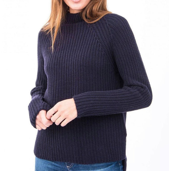 Weekend MaxMara Uta Pullover in Navy Blue