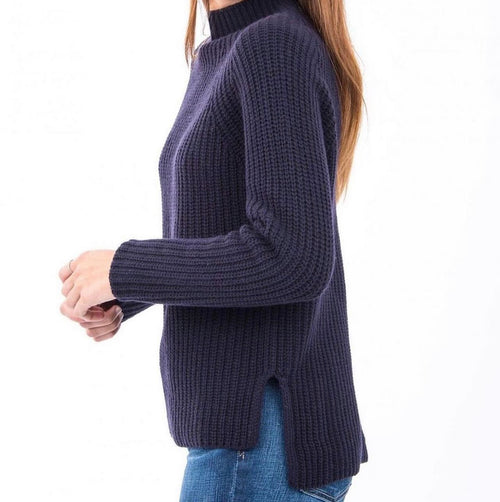 Weekend MaxMara Uta Pullover in Navy Blue