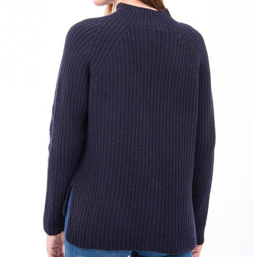 Weekend MaxMara Uta Pullover in Navy Blue