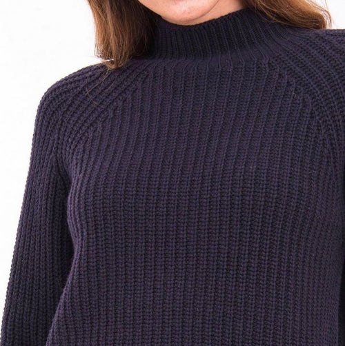 Weekend MaxMara Uta Pullover in Navy Blue