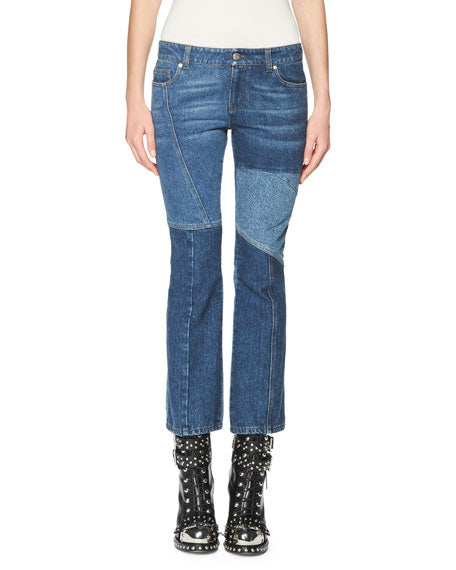 Alexander McQueen Patchwork Jeans