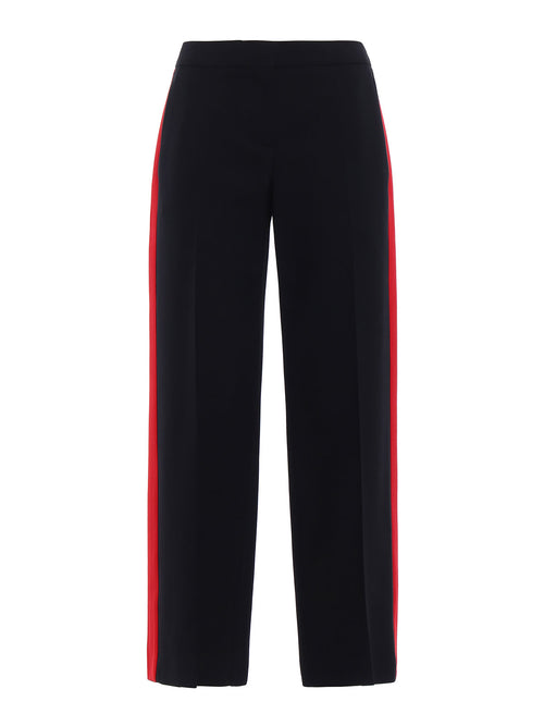 Alexander McQueen Contrasting bands formal trousers