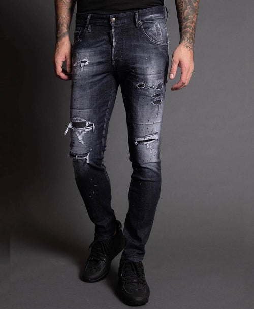 Dsquared2 Distressed Skater Slim Fit Jeans Men's