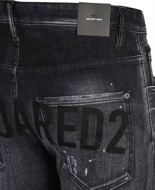 Dsquared2 Distressed Skater Slim Fit Jeans Men's