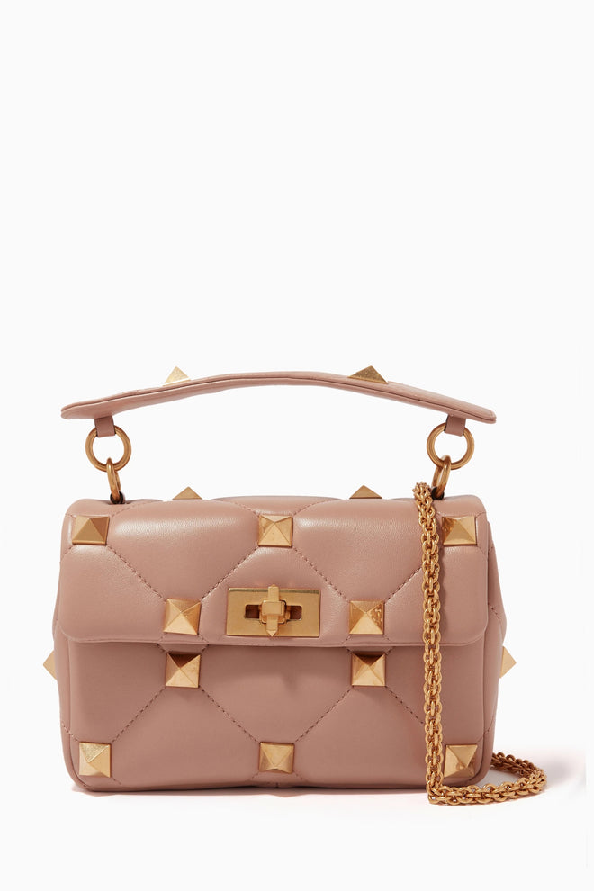 VALENTIONO GARAVANI - ROMAN STUD MEDIUM BAG