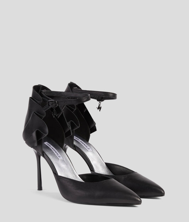 KARL LAGERFELD - K/ARCHIVE SARABABDE FLAMENCO FAN COURT SHOES