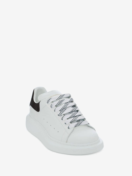 Alexander McQueen Oversized Sneaker in White/Black