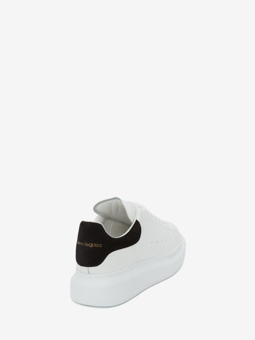 Alexander McQueen Oversized Sneaker in White/Black