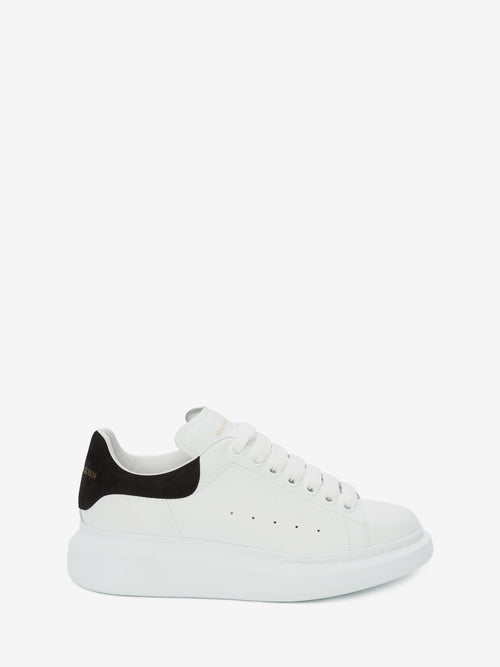 Alexander McQueen Oversized Sneaker in White/Black