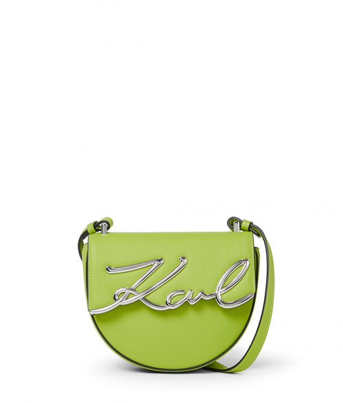 KARL LAGERFELD - K/SIGNATURE SMALL SADDLE BAG