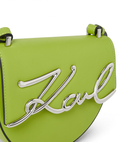 KARL LAGERFELD - K/SIGNATURE SMALL SADDLE BAG