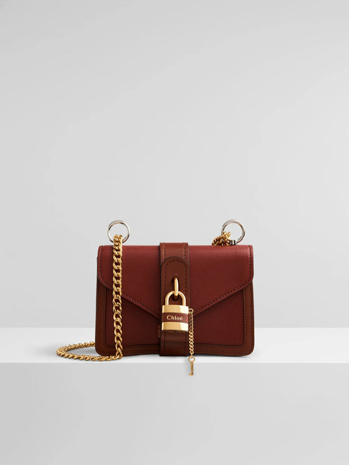 Chloe aby chain 2025 leather shoulder bag