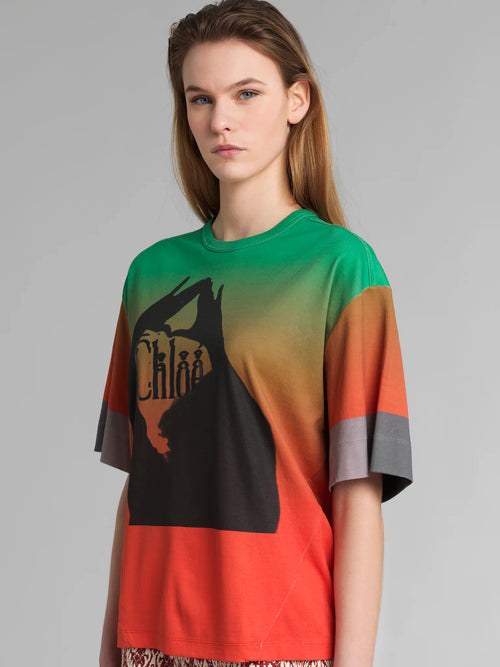 CHLOE'  Printed T-Shirt