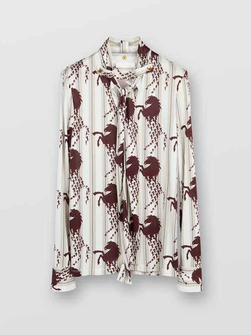 CHLOE Lavallière Blouse